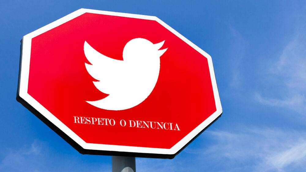 Denuncia Twitter derechos de autor