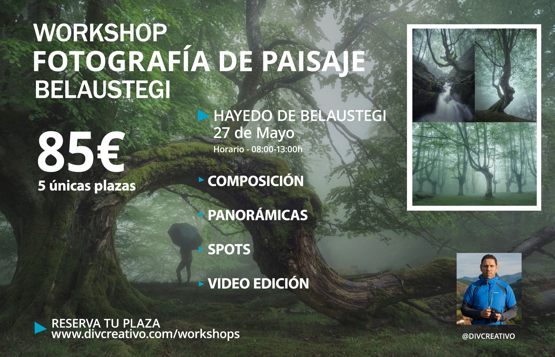 Workshop de fotografía en hayedo de Belaustegi by DIVCreativo Workshop de fotografía en hayedo de Belaustegi by DIVCreativo