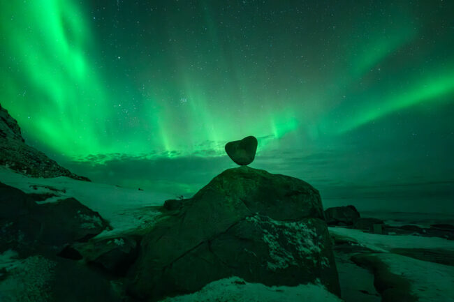 Auroras boreales en Lofoten (Noruega) - 1 @ DIVcreativo - David de la Iglesia - Fotografía de paisaje