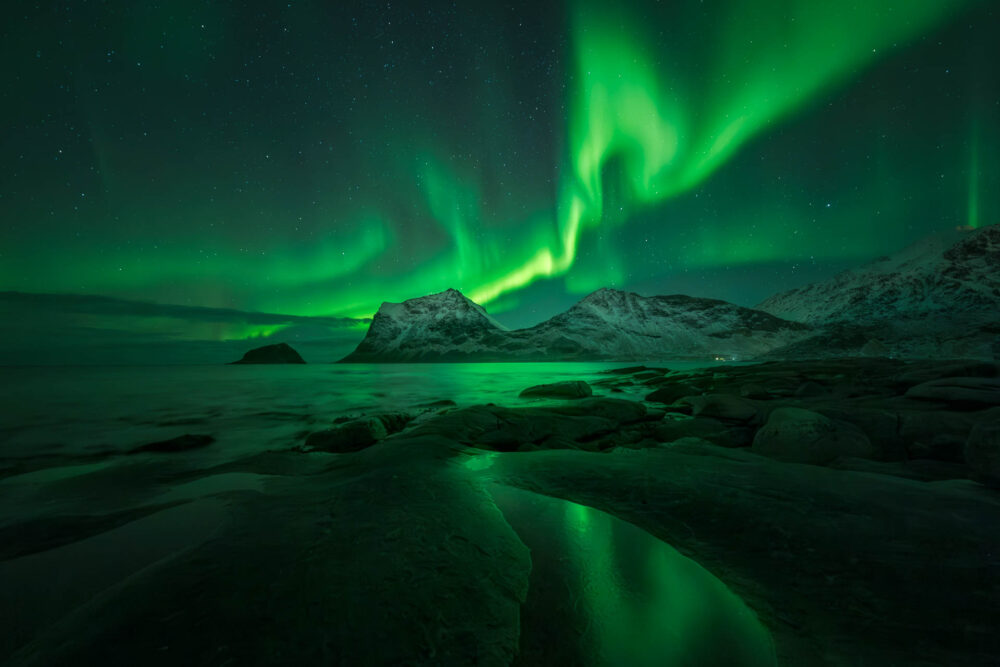 Auroras boreales en Lofoten (Noruega) - 6 @ DIVcreativo - David de la Iglesia - Fotografía de paisaje