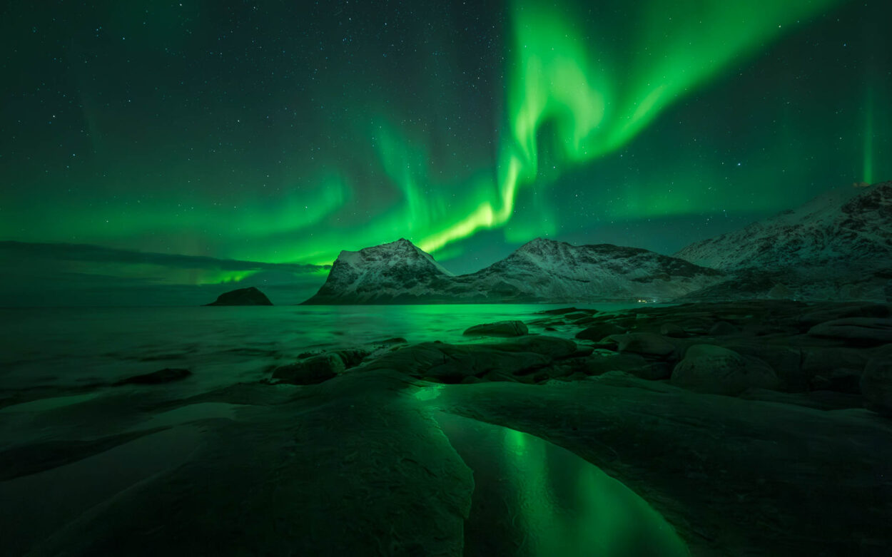 Auroras boreales en Lofoten (Noruega) - 6 @ DIVcreativo - David de la Iglesia - Fotografía de paisaje