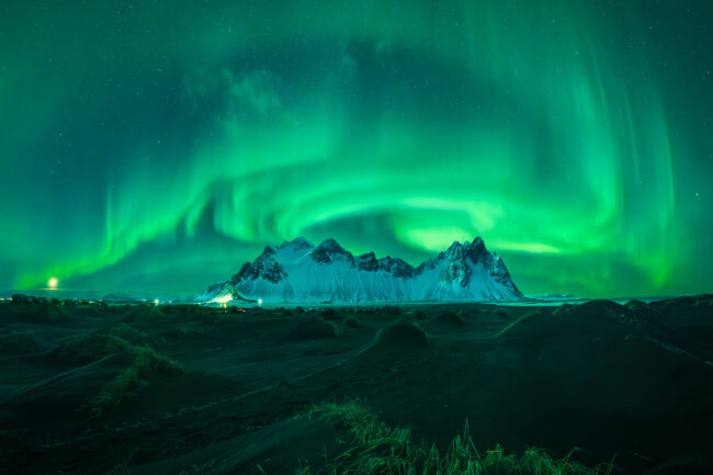 aurora sobre stokksnes @ DIVcreativo - David de la Iglesia - Fotografía de paisaje